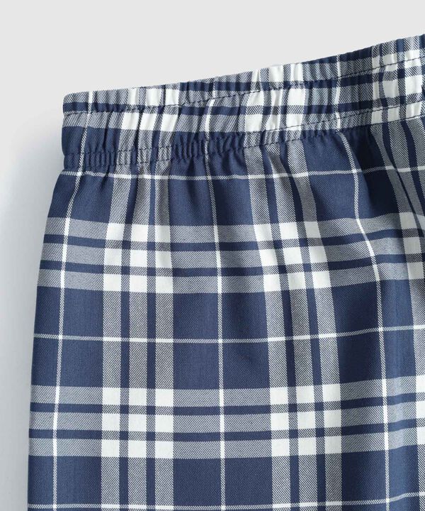 Pijama Corta Con Botones Hombre