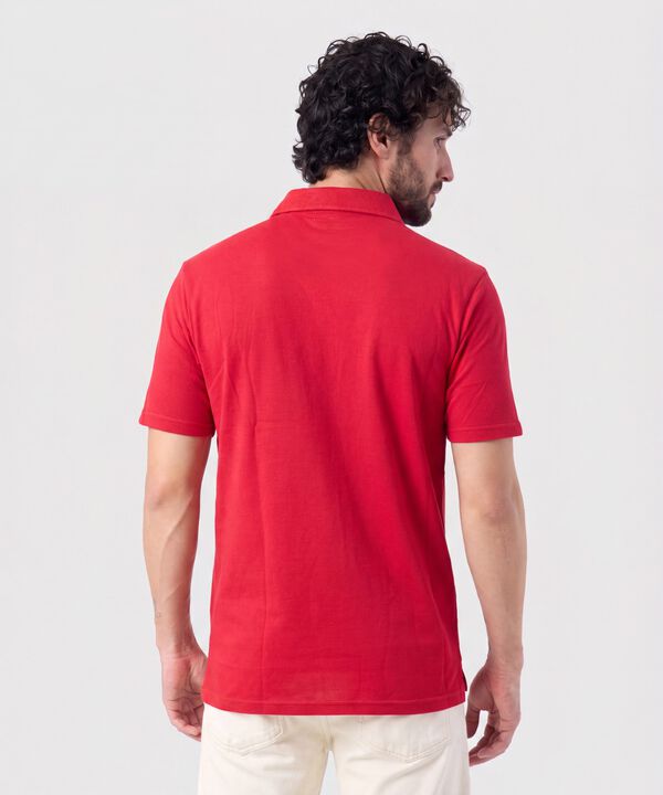 Polo Con Bolsillo De Parche Para Hombre