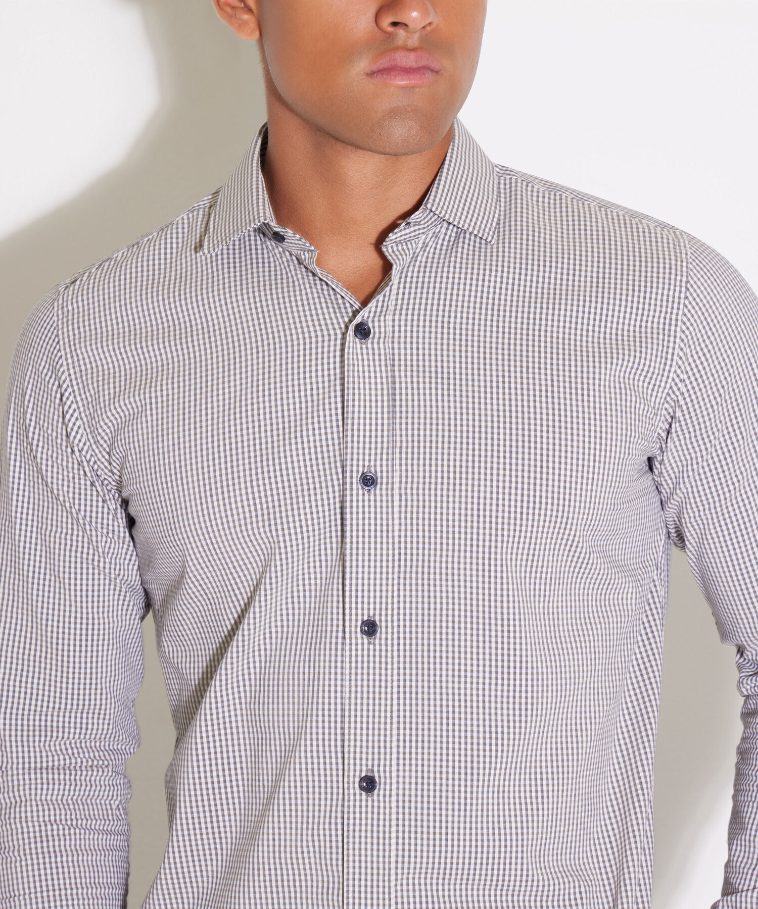 Camisa Manga Larga a Rayas