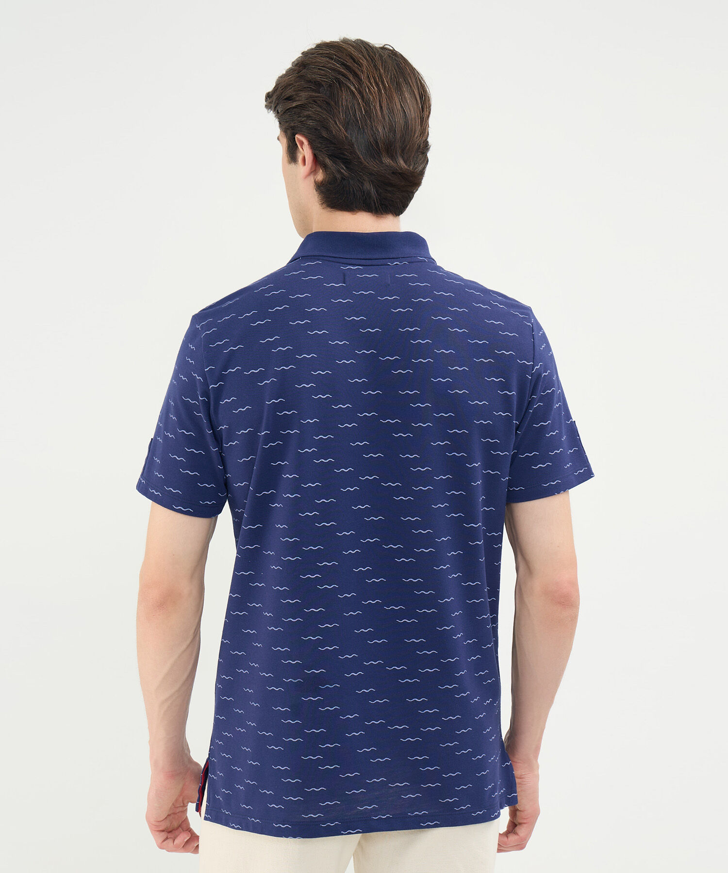 Polo Tejida Estampada