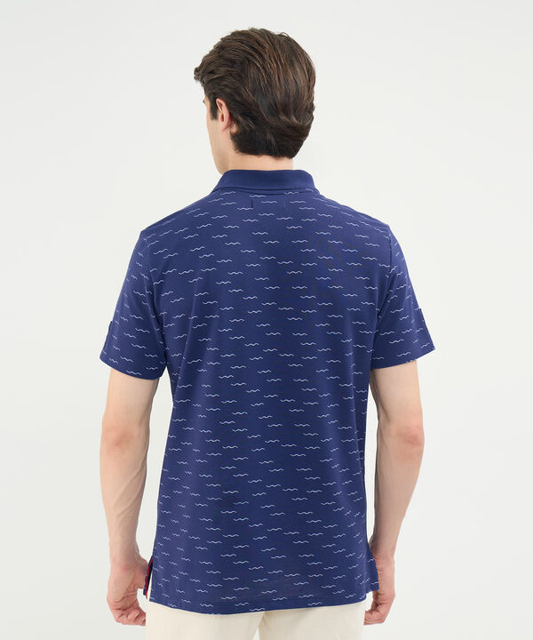 Polo Tejida Estampada