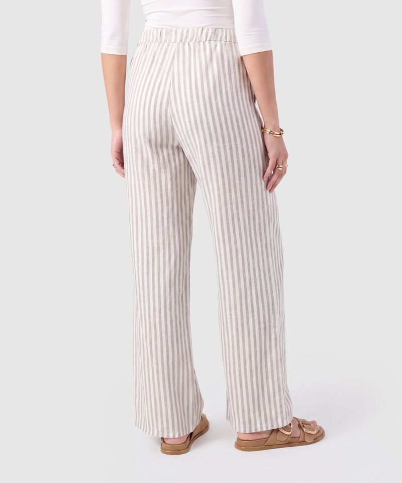 Pantal&oacute;n Recto Con Cord&oacute;n Mujer