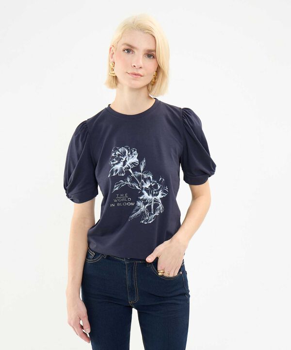 Camiseta Estampado Floral image number null