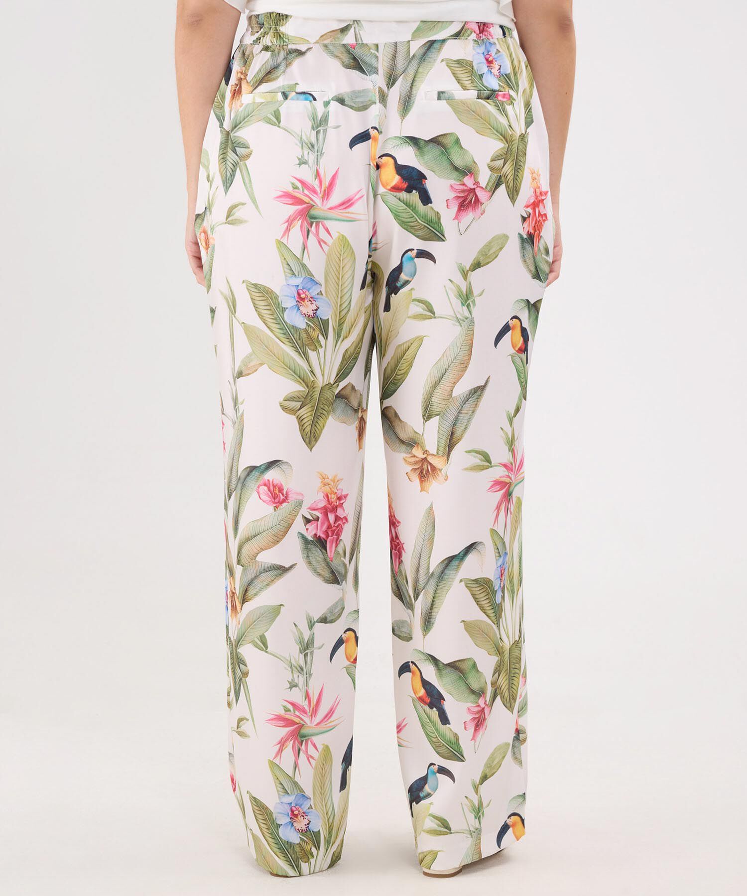 Pantalon Estampado Fluido