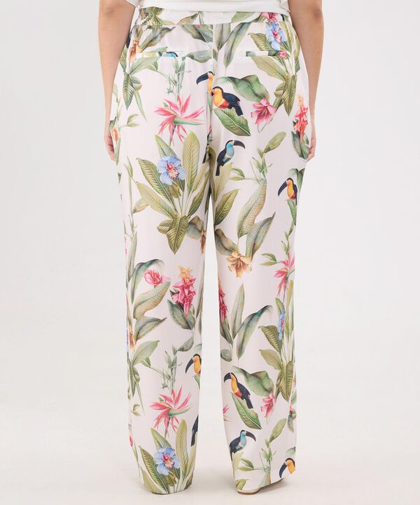 Pantalon Estampado Fluido