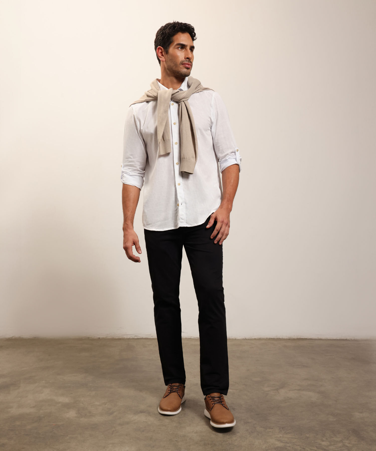 Pantal&oacute;n Cl&aacute;sico para Hombre de Corte Recto