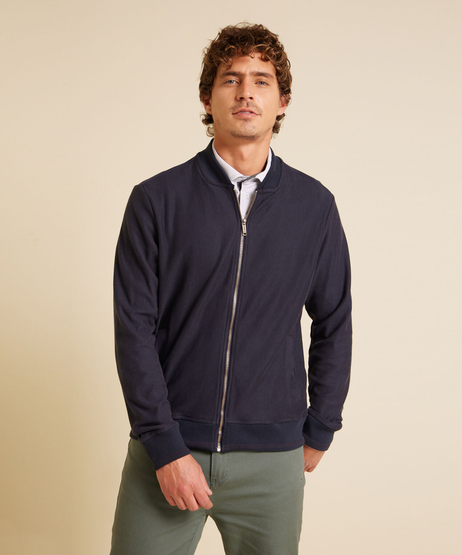 Buzo Bomber Con Cremallera