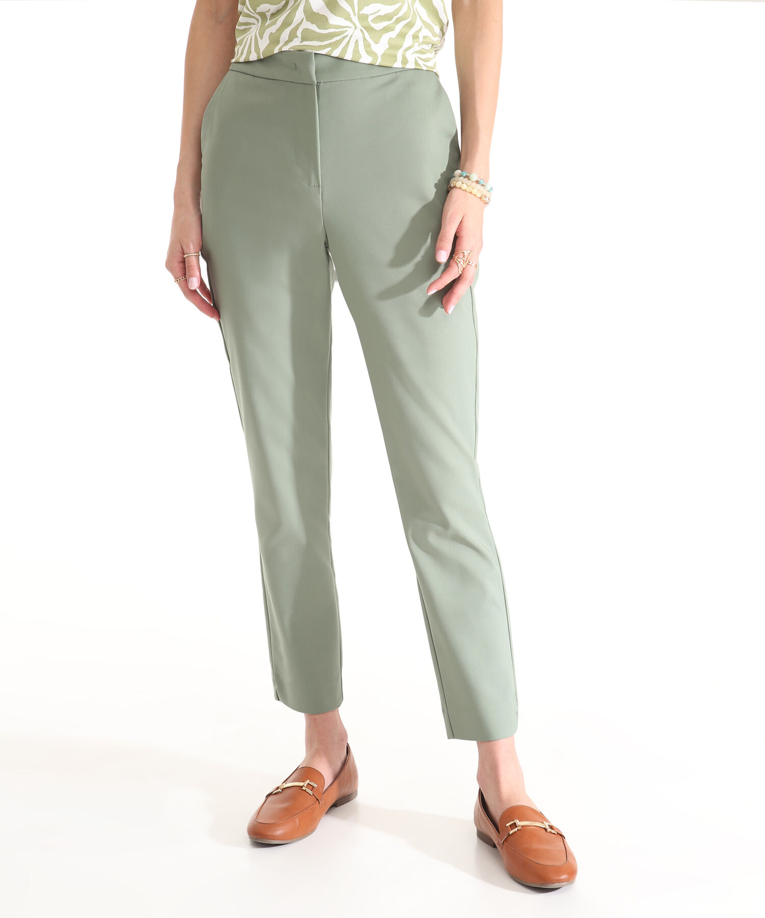 Pantalón Clásico Unicolor