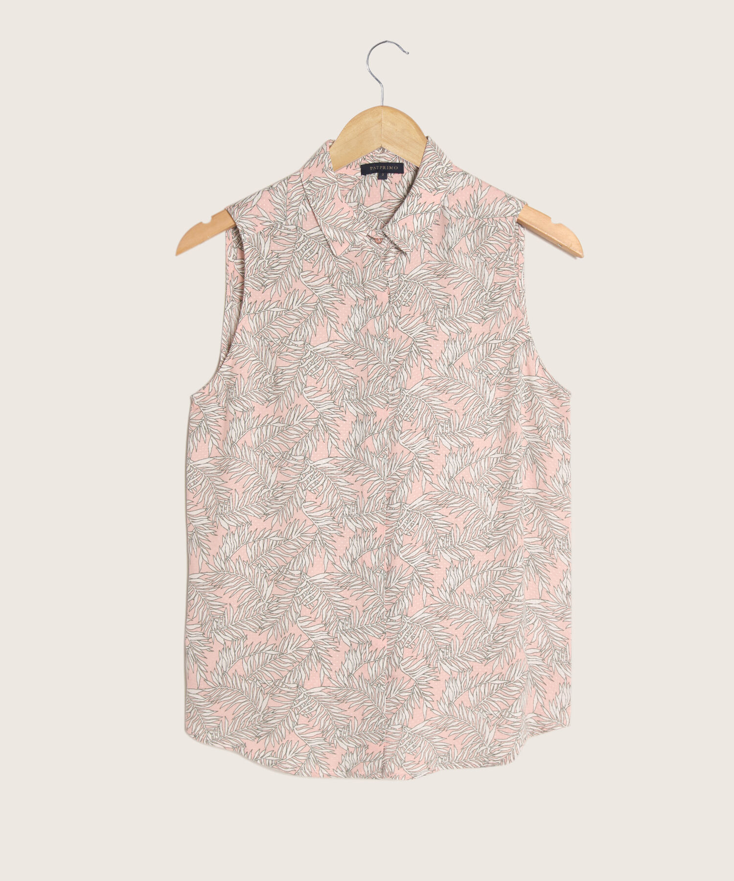 Camisa Manga Sisa Estampada