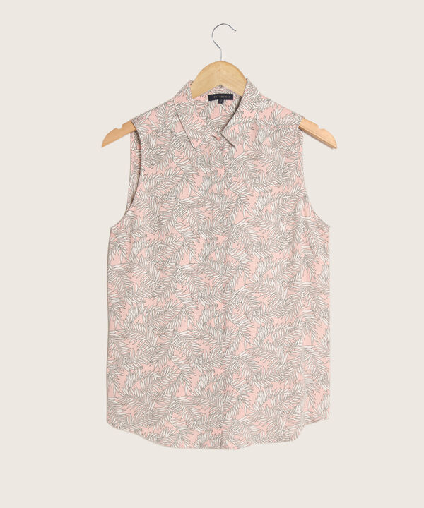 Camisa Manga Sisa Estampada