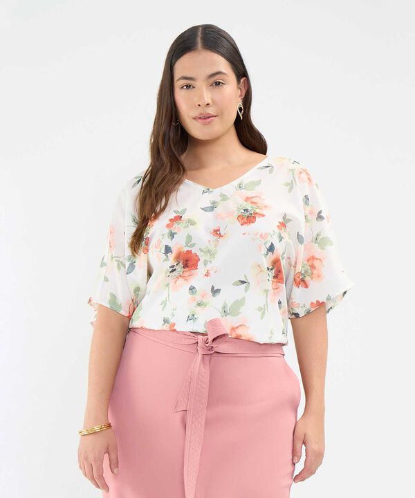 Blusa Estampado Floral image number null