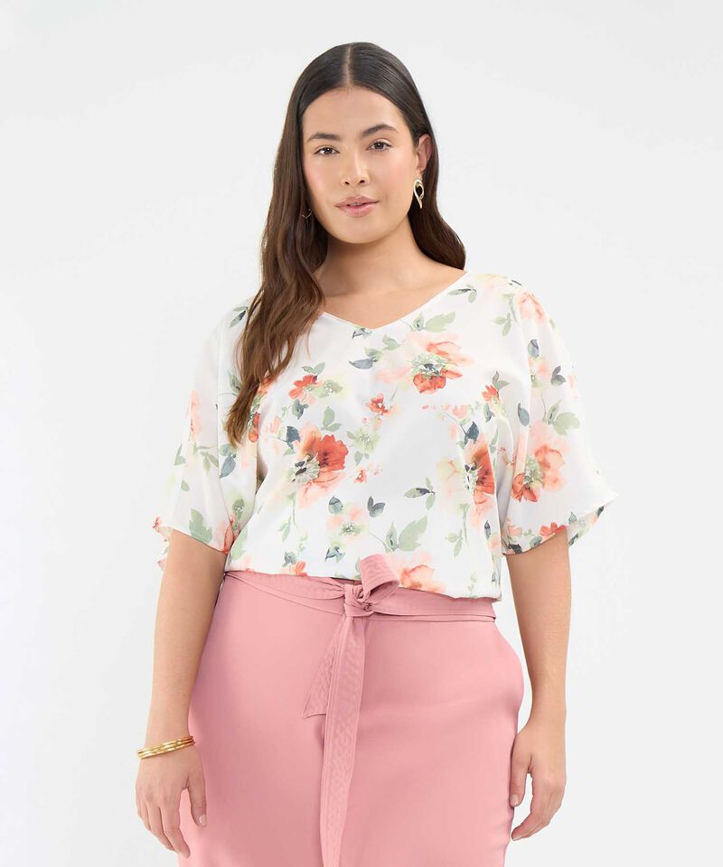 Blusa Estampado Floral