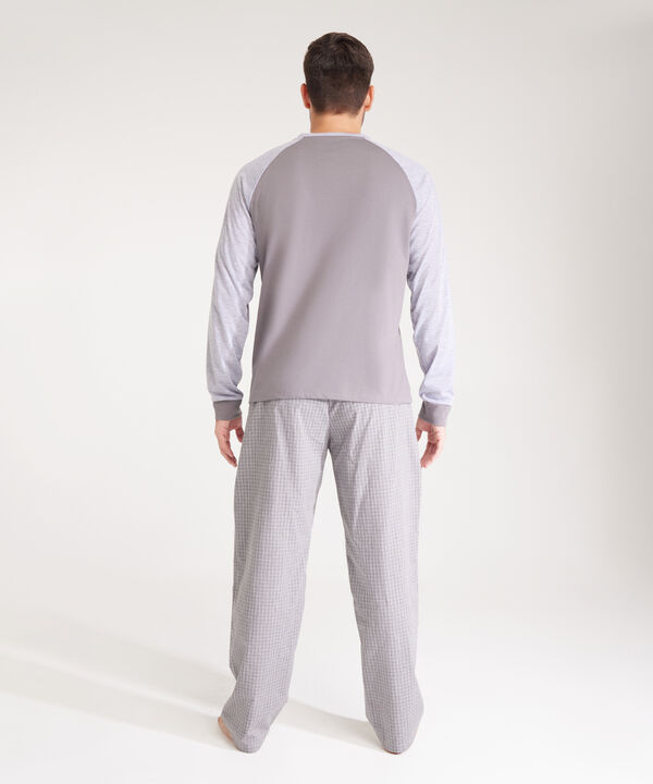 Pijama Conjunto Manga Larga Y Pantalón