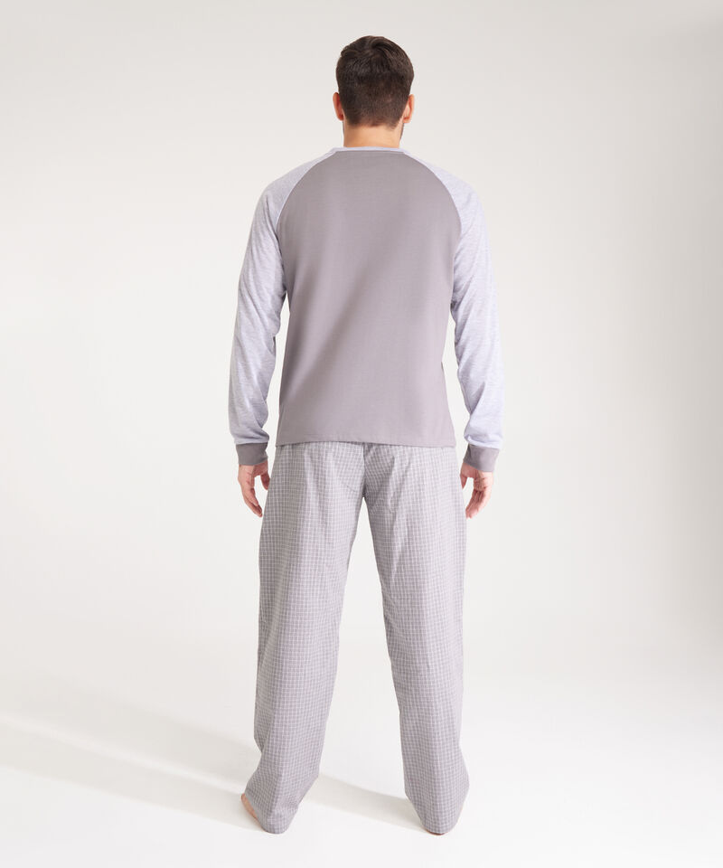 Pijama Conjunto Manga Larga Y Pantalón