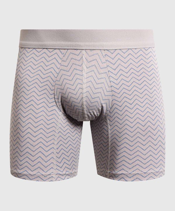 Set X2 B&oacute;xers Medios Estampados Para Hombre image number null