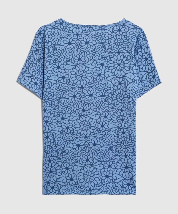Camiseta Estampada Manga Corta 