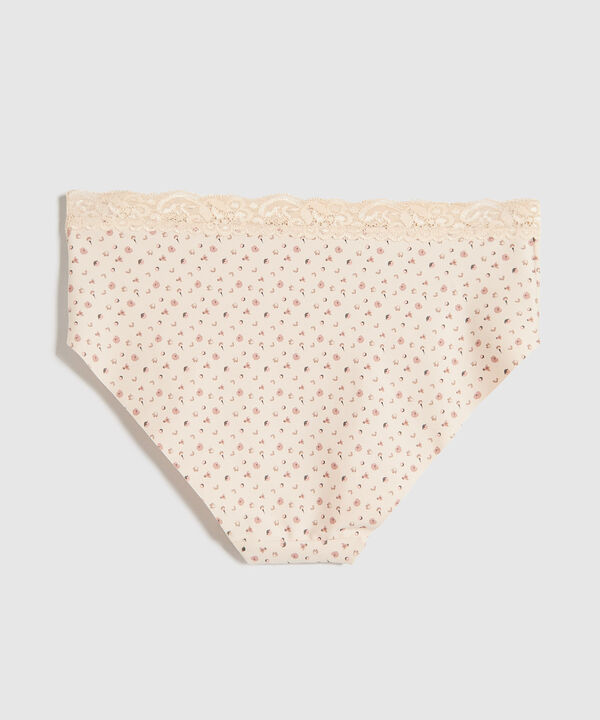 Panty Clásico Con Encaje image number null