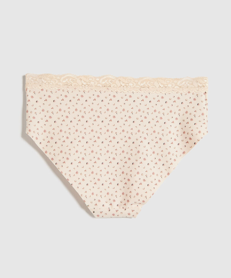 Panty Clásico Con Encaje