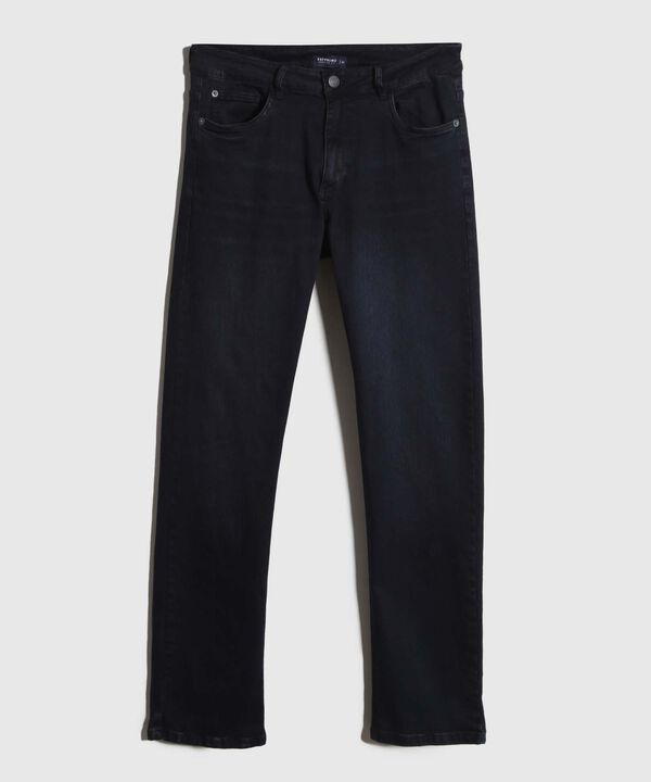 Jeans Regular Tono Oscuro