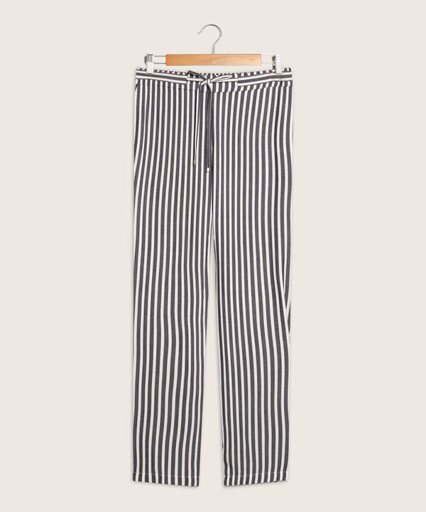 Pantalón Fluido  Preteñido    Fit Missy
