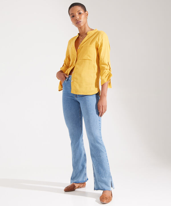 Jean Boot Cut con Aberturas