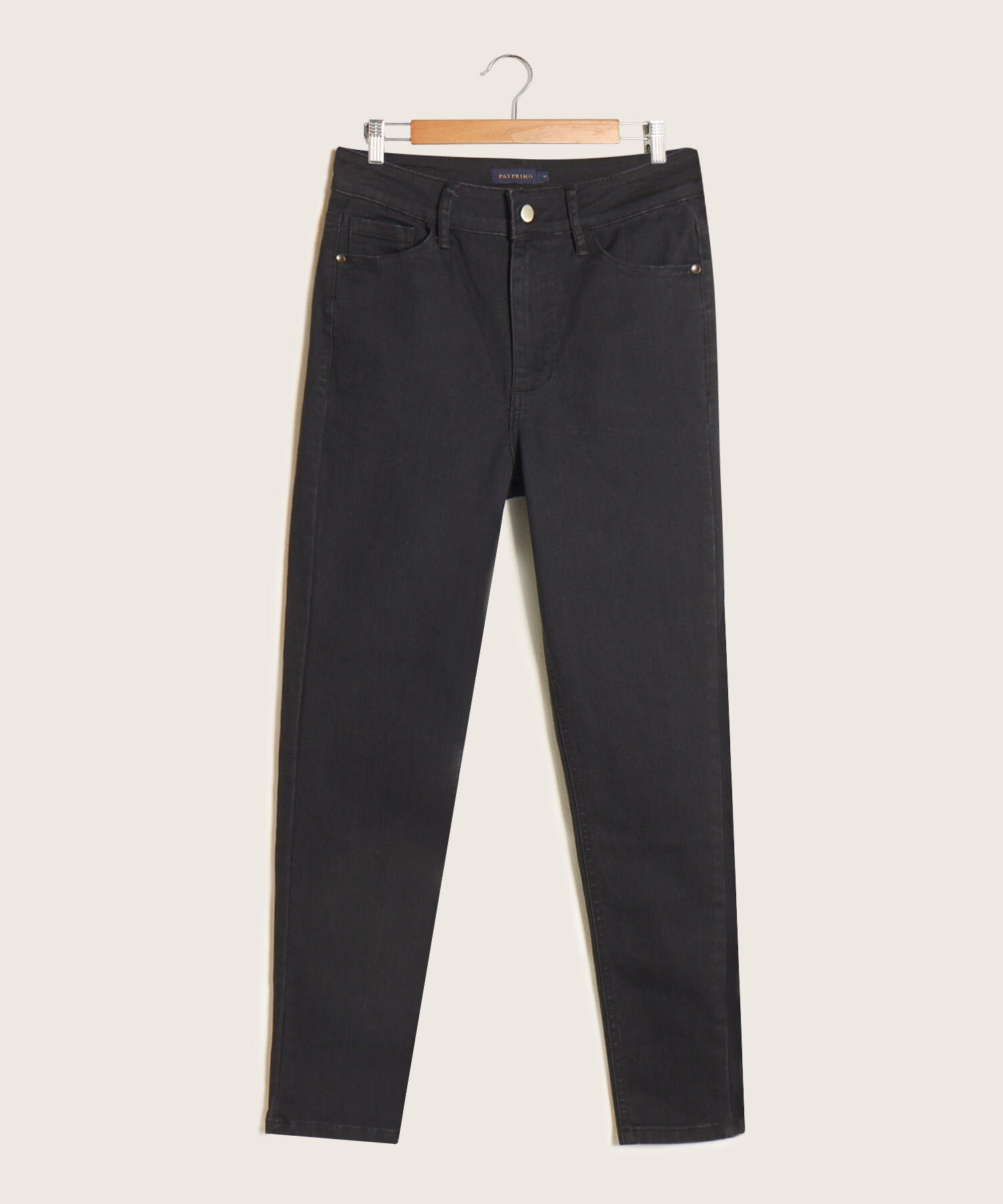 Jean Skinny Tiro Medio