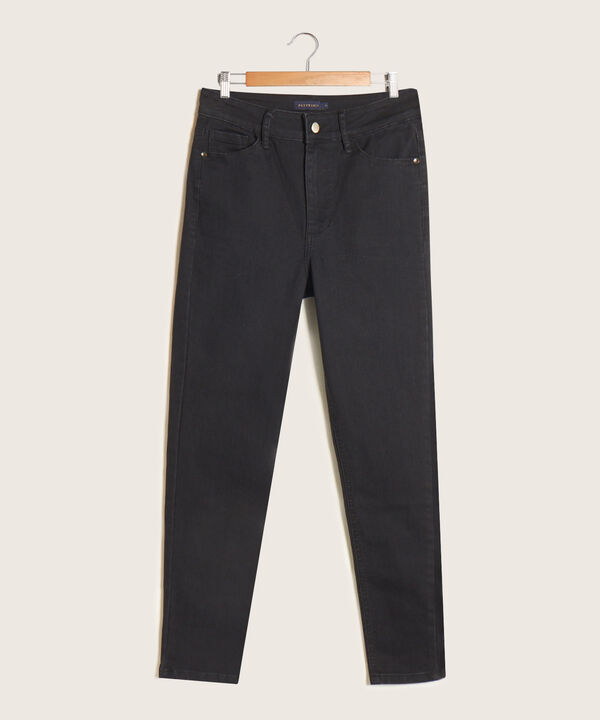 Jean Skinny Tiro Medio