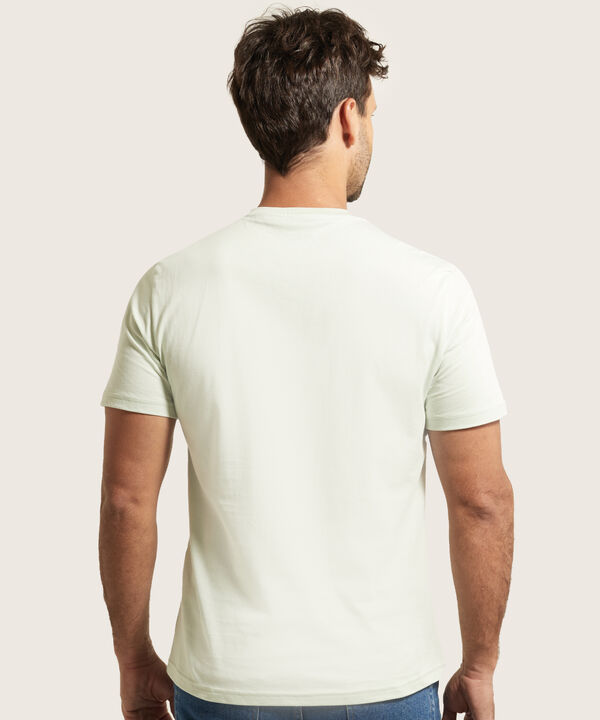 Camiseta Unicolor Cuello Redondo image number null