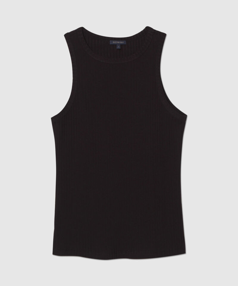 Camiseta Basica Manga Sisa Unicolor En Rib