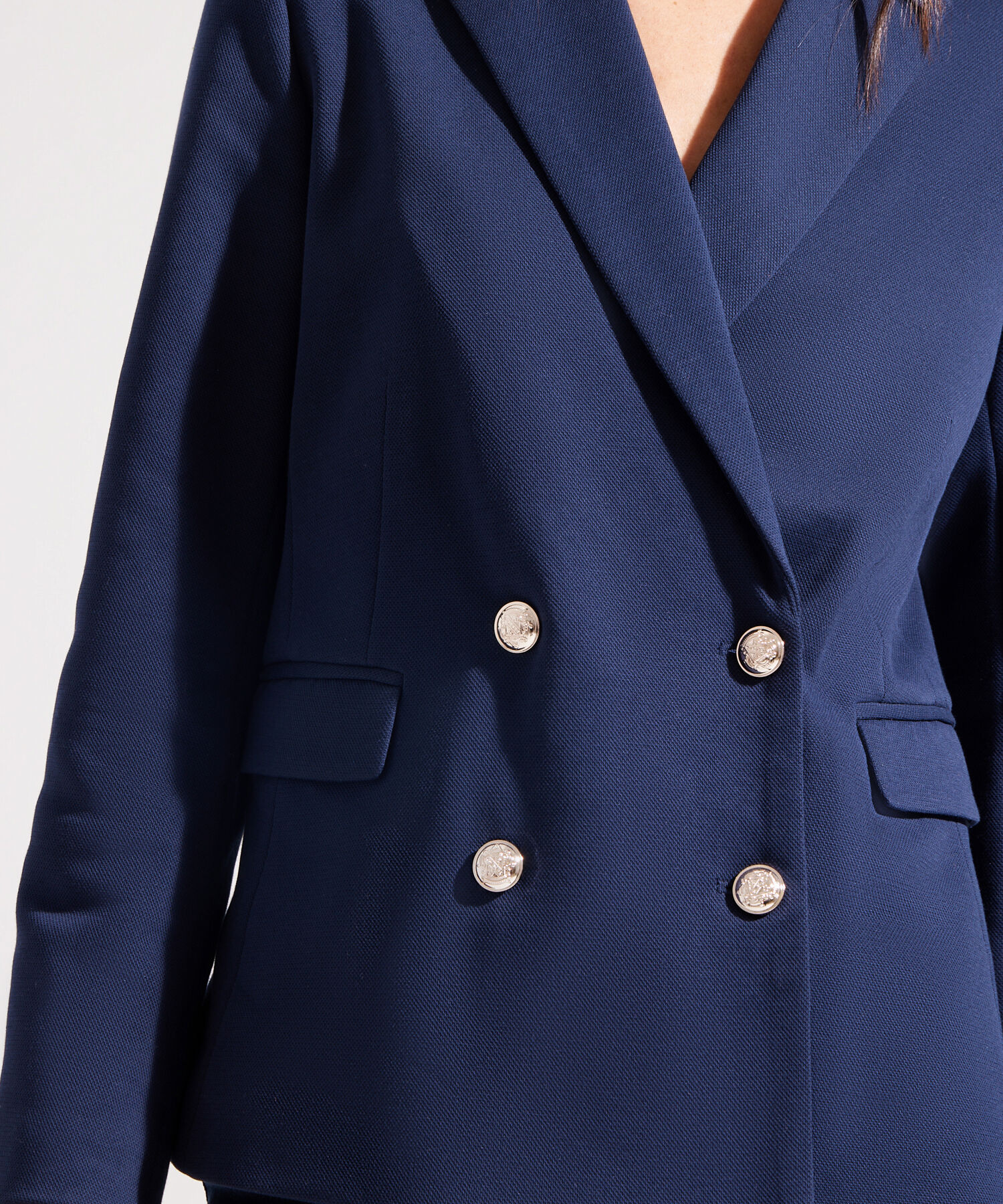 Blazer Cruzado con Solapas