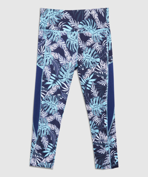 Leggings Medio Estampado Tiro Alto