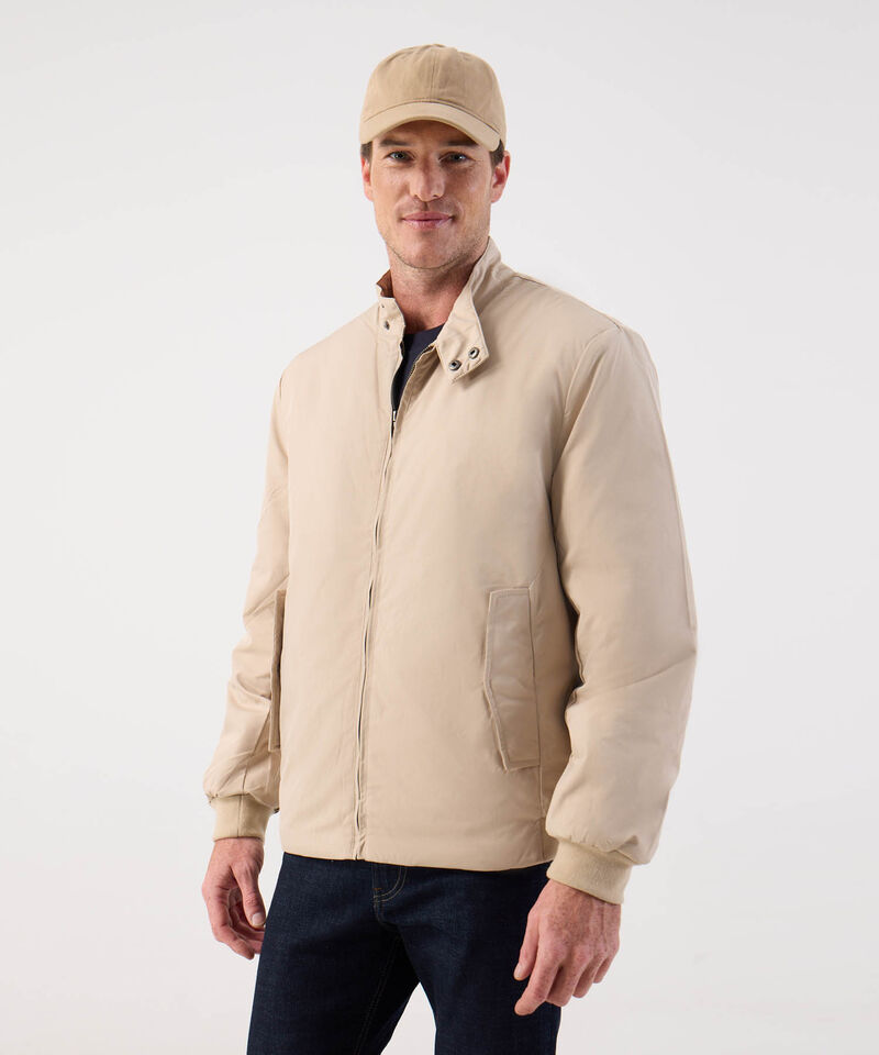 Chaqueta Clásica Ligera para Hombre con Cuello Alto