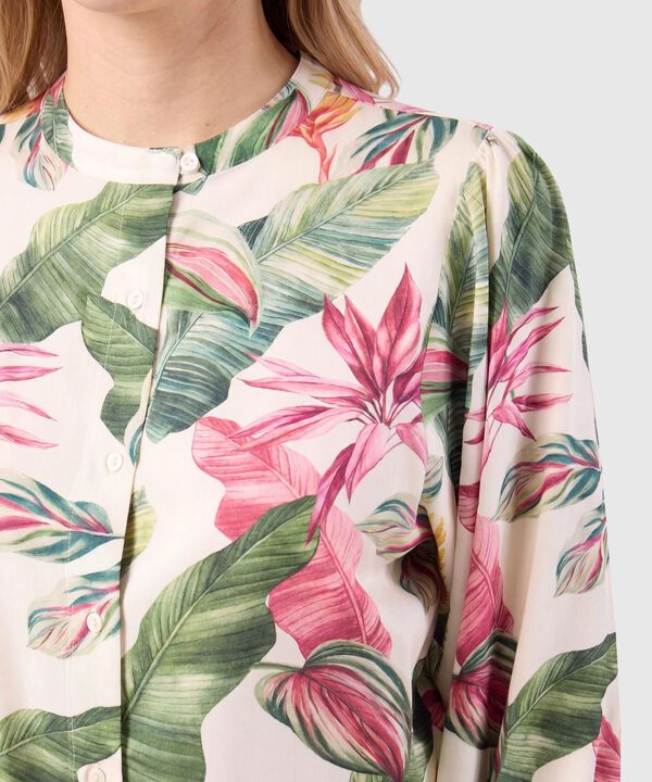 Blusa Con Mangas Ajustables Para Mujer