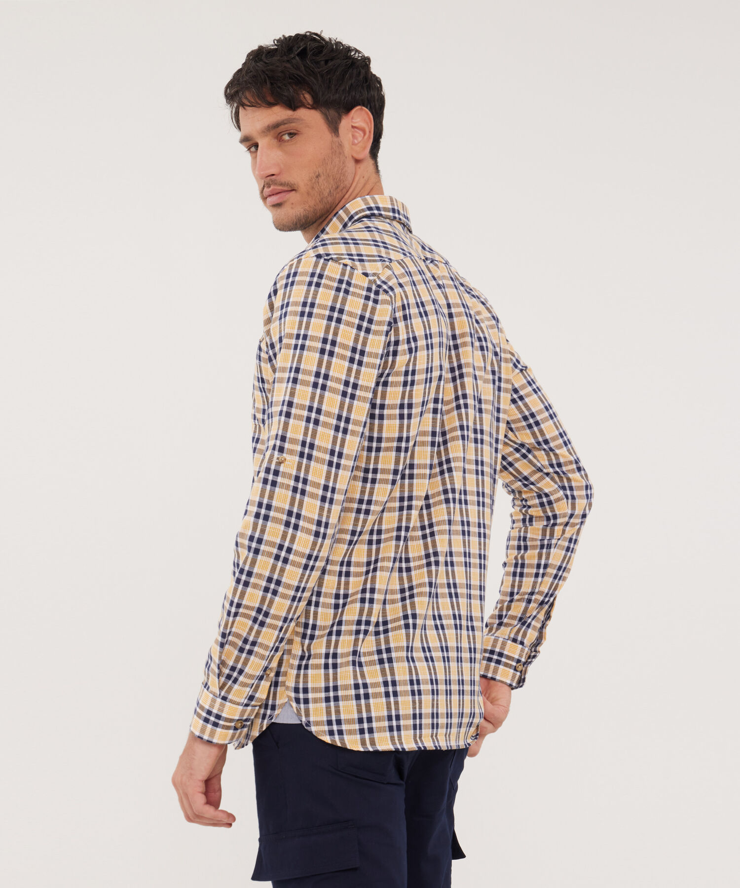 Camisa Manga Larga Button Down