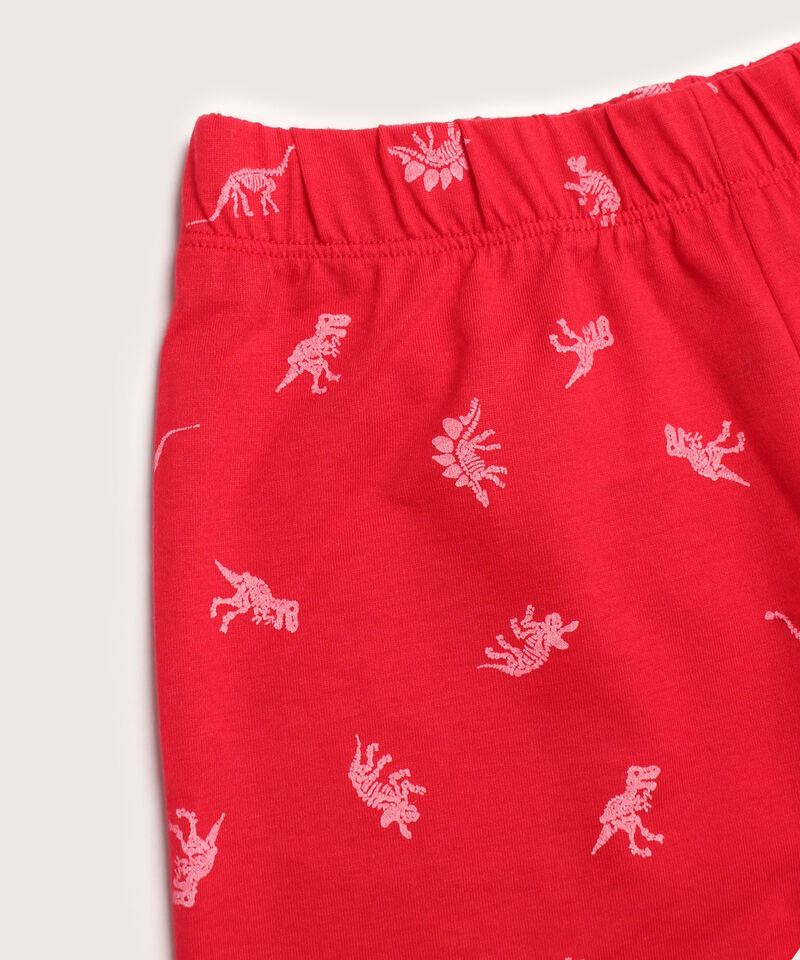 Pijama Camiseta Estampada Y Short