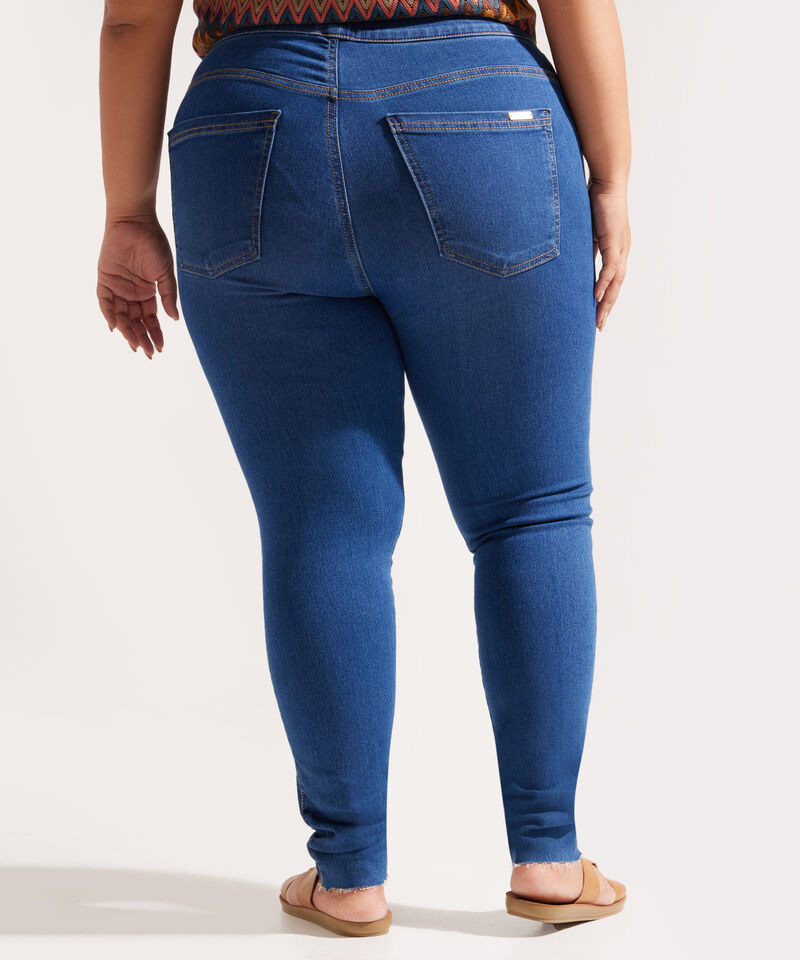 Jegging Tiro Alto con Guardapolvos