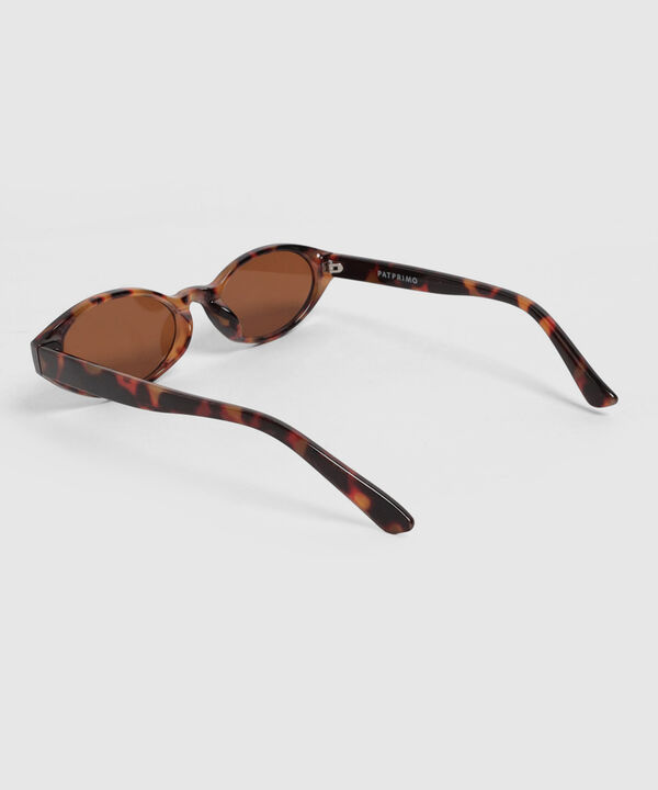 Gafas De Sol Ovaladas Con Detalle Para Mujer
