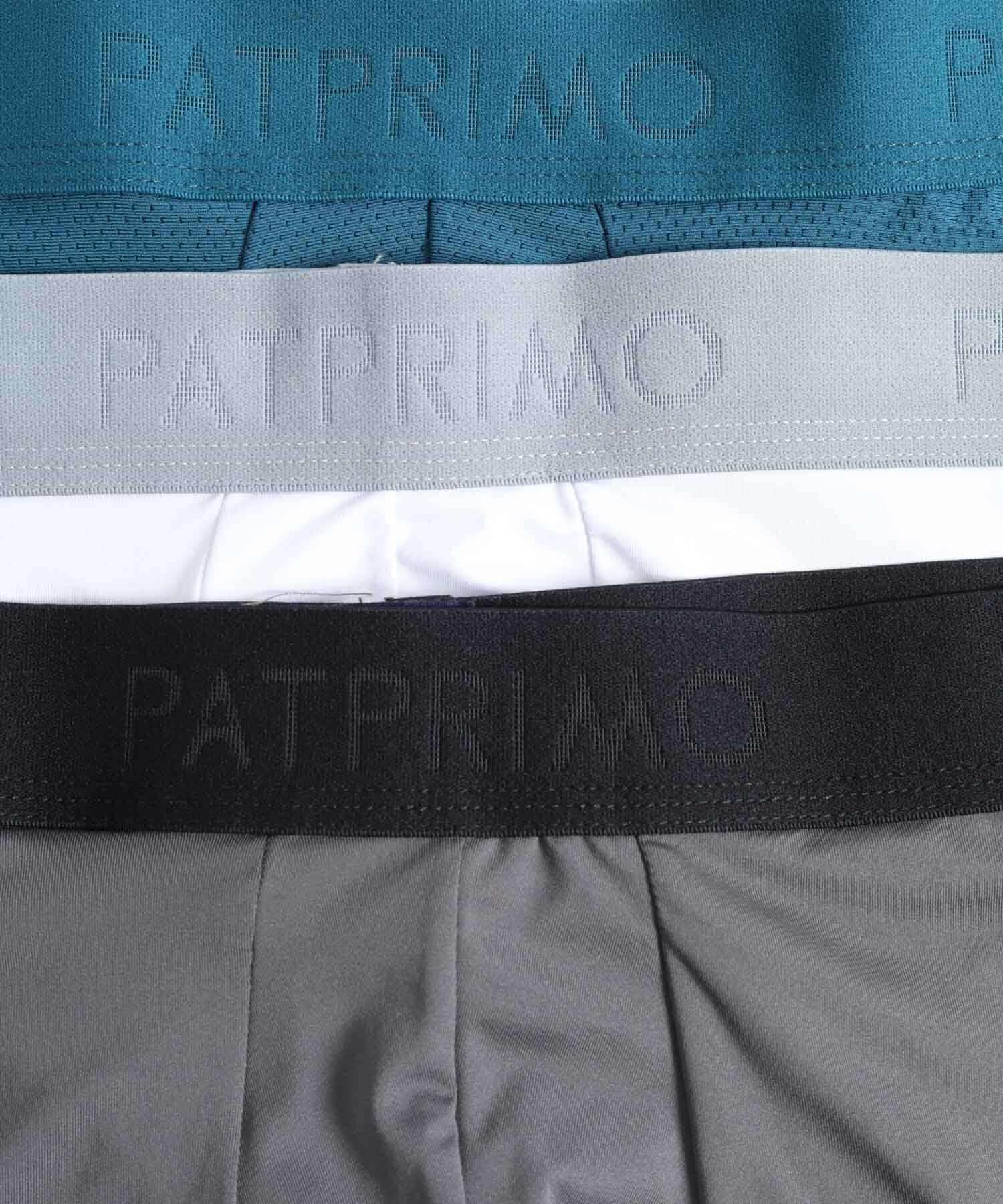 Set X3 B&oacute;xers Con Pretina Unicolor Hombre