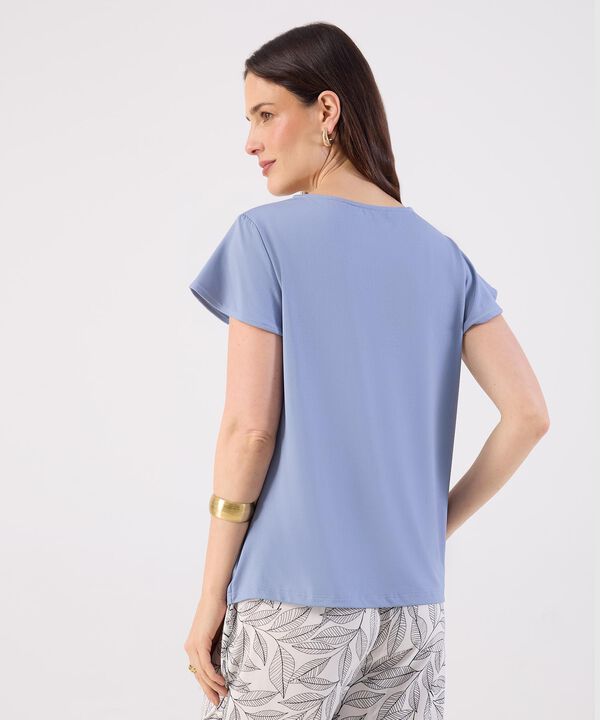 Camiseta manga corta Unicolor