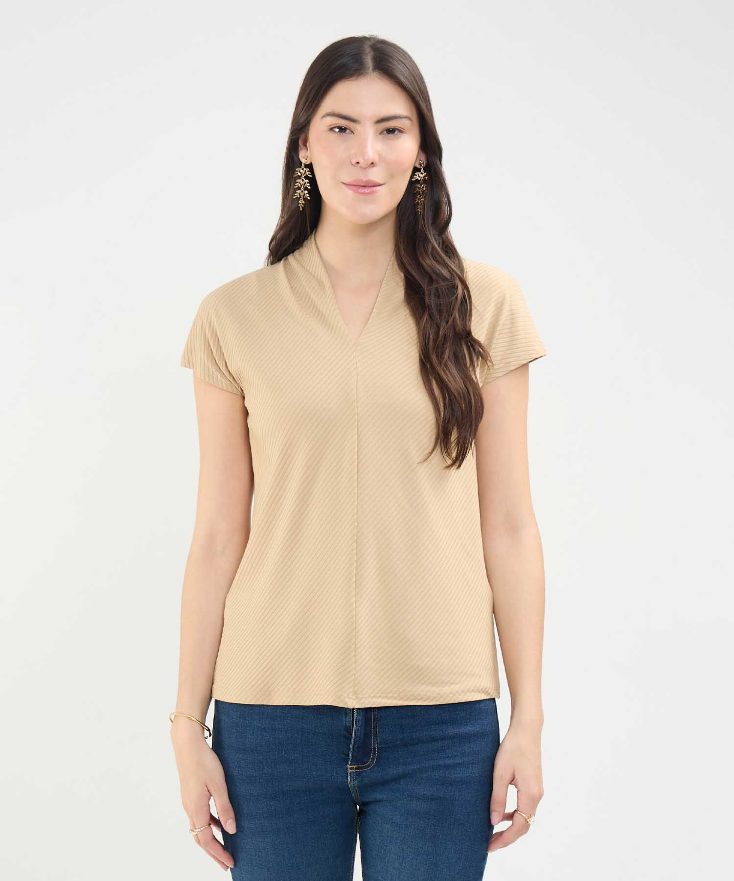 Camiseta Acanalada