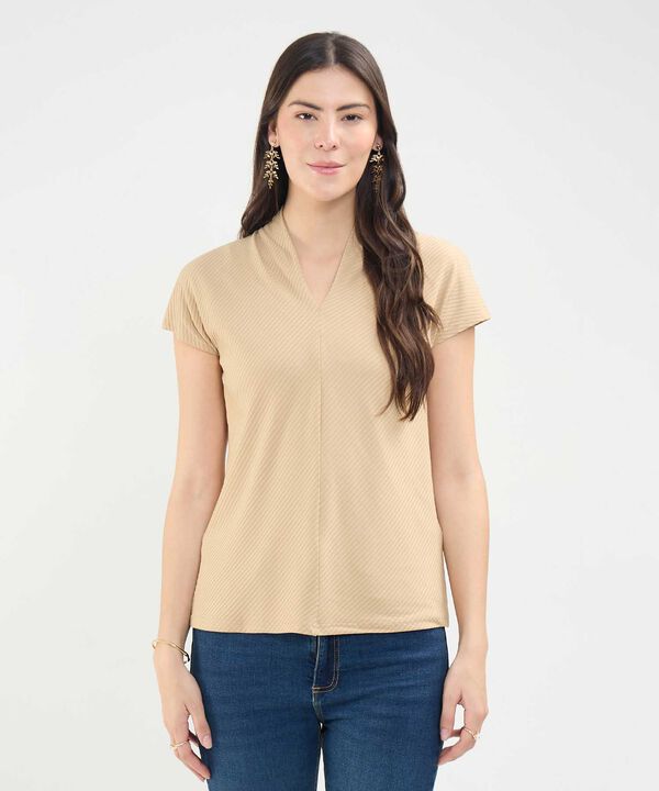Camiseta Acanalada