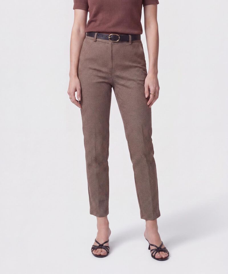 Pantal&oacute;n Chino Con Pasadores Para Mujer