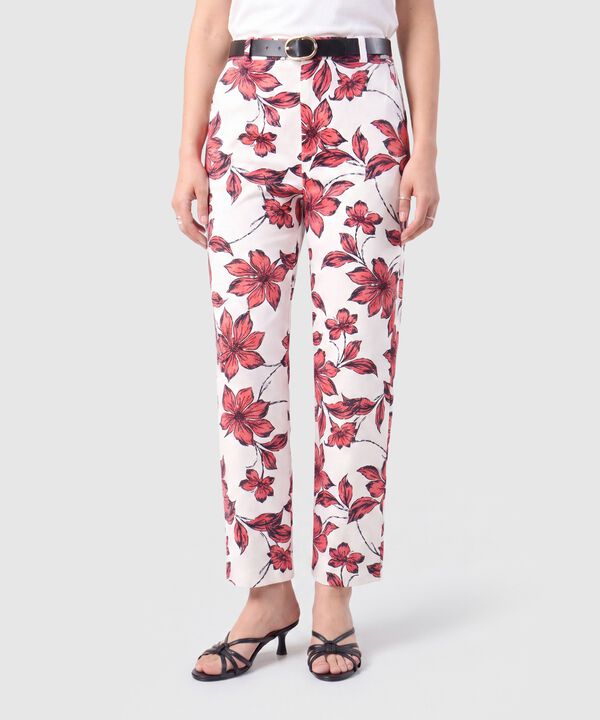 Pantal&oacute;n Recto de Tiro Alto Mujer image number null