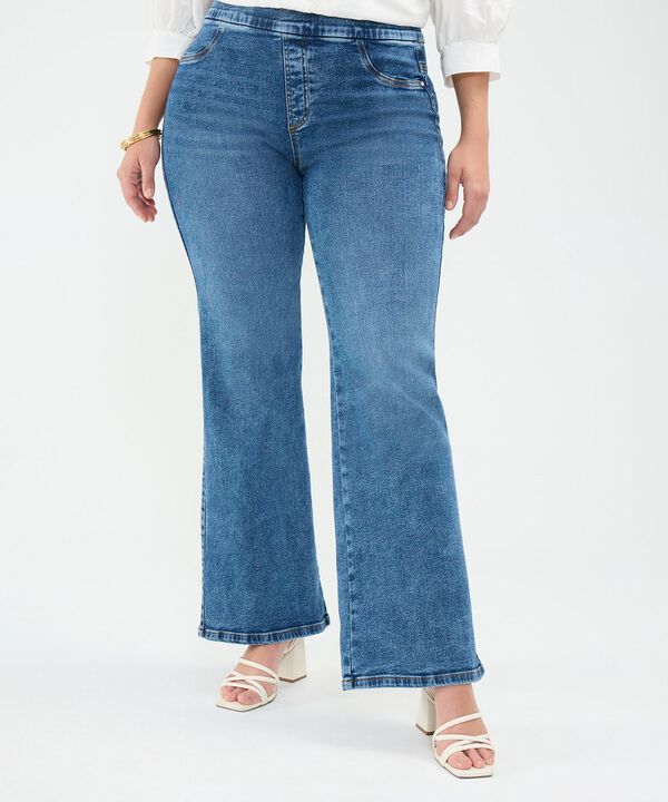 Jeggings Bootcut Tono Medio image number null