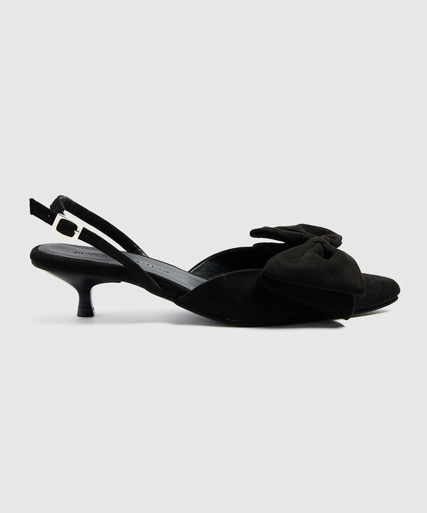 Tacones Gamuzados con Moño Sisterly Style image number null