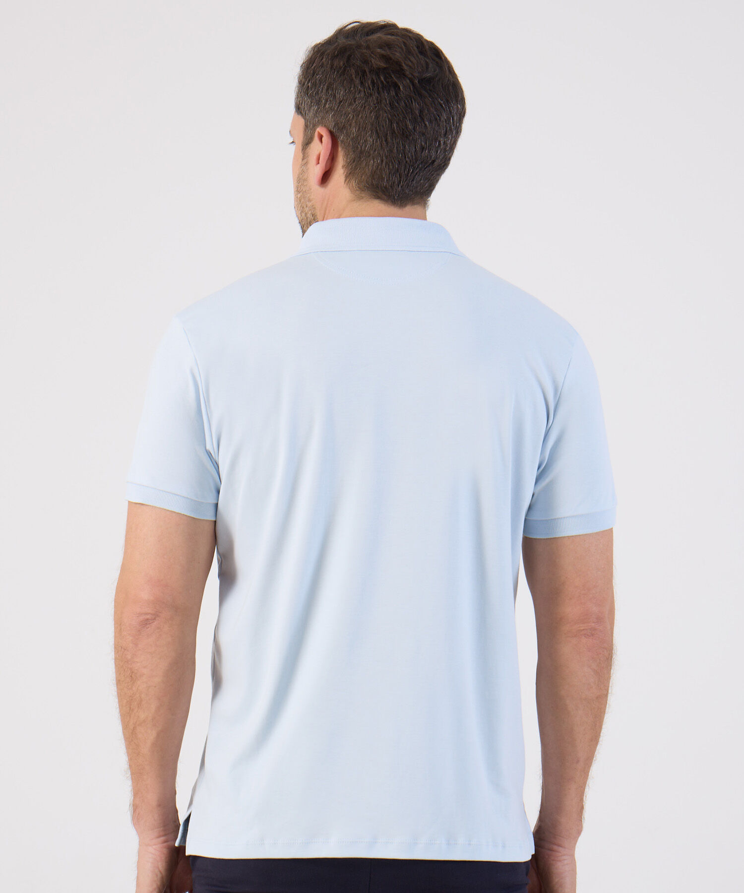 Polo Cl&aacute;sica Premium Manga Corta Para Hombre