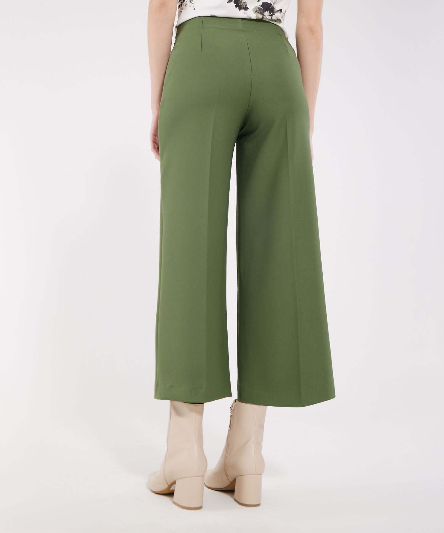 Pantalón Culotte Unicolor