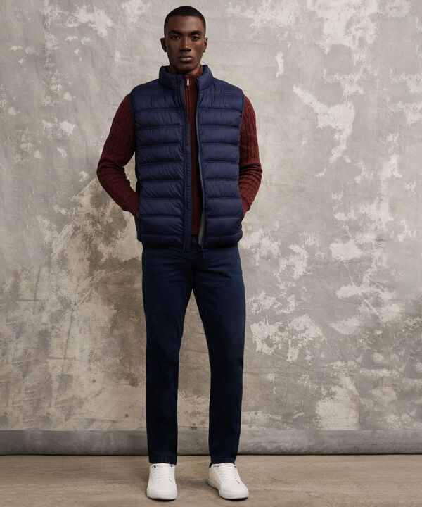 Jean Slim Tono Black y Blue image number null
