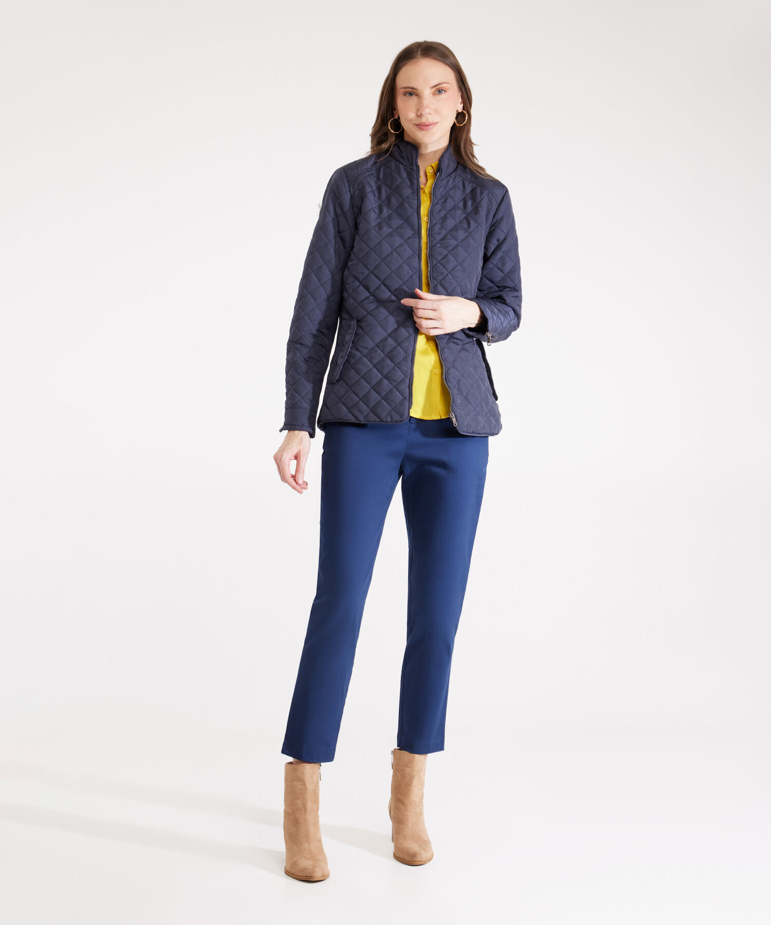 Chaqueta Acolchada Manga Larga