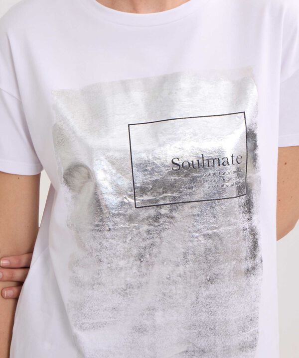 Camiseta Manga Corta Corrida Con Screen En Frente image number null